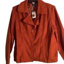 Studio 1940  Blazer Womens XL Long Sleeve Rustic Canyon Collar 3 Button Front NWT Photo 0