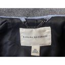 Banana Republic Y2K  Wool Double Breasted Gray Peacoat Women’s XS Photo 4