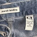 Marsh Landing  SZ 14 Jean Shorts Pockets Zip-Fly High-Rise Medium Wash Blue Photo 4