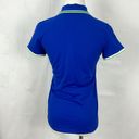 Ralph Lauren  Golf Blue Polo Tailored Fit Shirt Top Ladies Sz XS Collared Photo 4