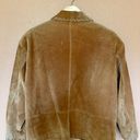 Studio Siena Brown Leather Jacket Oversized Photo 1