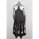 Juicy Couture Bird
by  Hazel T-Back Dress Floral Printed Sleeveless Black Bone XS Photo 15