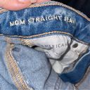 American Eagle  Stretch Mom Straight Jean Distressed Size 2 Photo 2