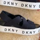 DKNY  Clare Open Toe wide strap chunky Platform Sandals Women's Size 9.5 Photo 7