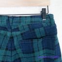 Vineyard Vines New!  green plaid high rise kick flare pants flannel Christmas, 29 Photo 9