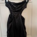Pretty Little Thing Black Cutout Maxi Dress Photo 2