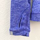 Lululemon  Run:Dash Static Long Sleeve Wish Blue Ruffled Back Workout Top Size 6 Photo 8