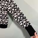 Maeve  by Anthropologie Black & White Heart Print Boat Neck Sweater Size XS Photo 4