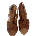 Kork-Ease  tan or brown  studded  platform boho  high heal  sandals size 8/39 mw Photo 2