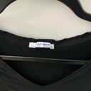 ZARA Black V Neck Tee Photo 3