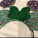 Disney ’s Starbucks and Toy Story Green Alien Minnie Ears set with Green Bow Photo 2