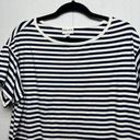 Ava & Viv  Everyday Wear Womens Striped Top/T-Shirt Size 1X Breathable Stretch Photo 2