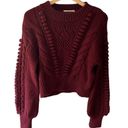 Anthropologie  Cropped Braided Cable Knit Sweater
Size Small Photo 2