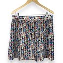 J.Crew  Mercantile Floral Pleated Chiffon A-Line Skirt Photo 4