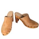 Veronica Beard  Grita Suede Clogs in tan 10 Photo 3