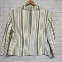 Anne Klein Vintage  striped button blazer Photo 3