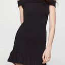 BCBGeneration BCBG Black Off Shoulder Scrunch Bodycon Dress Photo 0