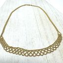 Twisted 14K solid yellow gold  mesh rope necklace, 5.4g Photo 8