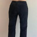 Etcetera Black Suede Pants Size 6 Photo 3