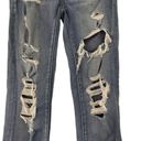 American Eagle  Hi-Rise Jegging Distressed Super Stretch Jeans Size 0 Regular Photo 4