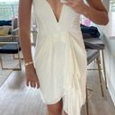 Michelle Mason 𝅺NEW  velvet strapless mini dress Photo 5