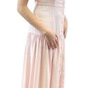 Yumi Kim NEW  Womens S Spring Fling Maxi Dress Cameo Pink Tiered Off Shoulder Photo 1