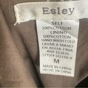 Esley vintage brown and white cotton dress size medium Photo 5