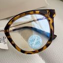 Francesca's Francesca’s Blue Light Glasses Tortoise Shell & Gold Trim Photo 1