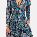 Ulla Johnson  Liv Lapis Blue Floral Dress Photo 0