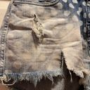 ZARA  Trafaluc Distressed Denim polka dot shorts, NWT Photo 2