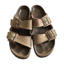 Birkenstock  Arizona Leather Double Straps Sandal Women's 9 /39 Tan Soft Sole Photo 1