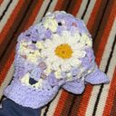 Daisy Hand Crochet  Puff Flower Bucket Hat Photo 6