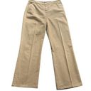 St. John  Sport By Marie Gray Wide Leg Tan Pants Sz 12 Photo 0