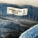 Abercrombie & Fitch  The 90’s Straight Ultra High Rise Crossover Waist Jeans Photo 8