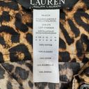 Ralph Lauren  Cotton Leopard-Print Camp Shirt Beach Swim Cover-Up Women's XS NWOT Photo 4