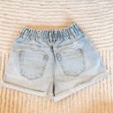 A loves A Dillard’s  Paperbag High Waisted Denim Shorts Photo 1