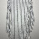 L'Academie  Revolve The Meadow Dress Striped White Gray Long Sleeve  Size S Photo 9