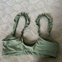 Aerie Green Ruffle Bikini Photo 1