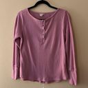 Caslon  Thermal Knit Long Sleeve Waffle Tee Photo 1