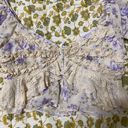 Free People Purple Floral top Photo 0