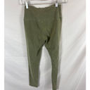 Aerie  Burnout Light Green High Rise Leggings Size Medium Photo 3