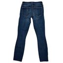 Gap  1969 Skinny Jeans Womens Size 25R Stretch Denim Ankle Dark Resolution Grunge Photo 2