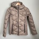 Michael Kors Packable Down Hooded Jacket Beige XS Photo 0