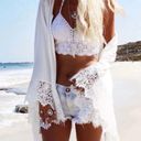 Boutique NEW  Boho Crochet Bikini Crop Top Beach Bralette New Photo 2