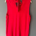 T Tahari NWT | Tahari Rachael Blouse in Takura Red Photo 2