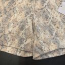 Dear John  Women's Snake Print Cuffed Hem Stretch Casual Shorts Beige Size 28 NWT Photo 9