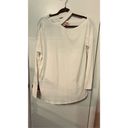 Mazik White Open Shoulder Long Sleeve Cotton Top SZ L Size L Photo 1