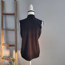 Charter Club  Black Turtleneck Sleeveless Lightweight Sweater Top M Photo 1