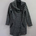 Tahari  | Houndstooth Long Cardigan Wool Sweater Photo 0