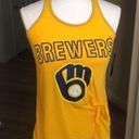 Genuine Merchandise  Women’s Milwaukee Brewers Tank Size Large NWT Photo 1